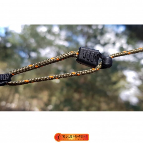 Set 6 cordeline de tensionare ultralight Bushmen Orange