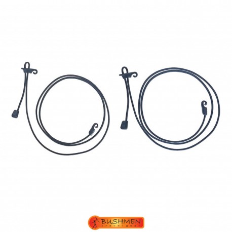 Set cordeline elastice de tensionare Bushmen Orange