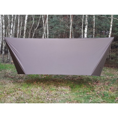 Tenda Bushmen Ultralight 3 x 4 m Dark Olive cu husa si cordelina