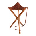 Scaun Tapel pliabil, inaltime 70 cm, piele