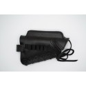 Protectie din piele pentru pat cu inaltator 2,5cm si portmunitie elastica Tapel