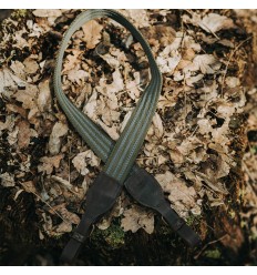 Curea din textil cu piele pentru arma md. 0C, chinga verde Tapel