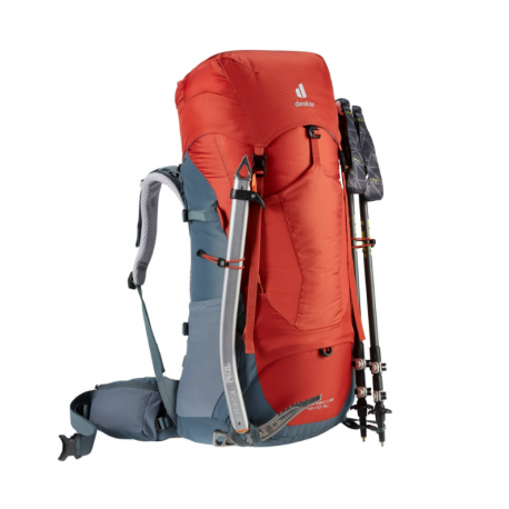 Rucsac Deuter Aircontact Lite 45+10 paprika teal