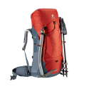 Rucsac Deuter Aircontact Lite 45+10 paprika teal