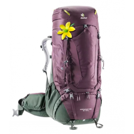 Rucsac Deuter Aircontact Pro 65+15 SL aubergine ivy