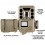 Camera video monitorizare vanat Bushnell 24MP, single core,  brown no glow