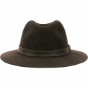 Palarie barbati Blaser Travel dark brown mottled
