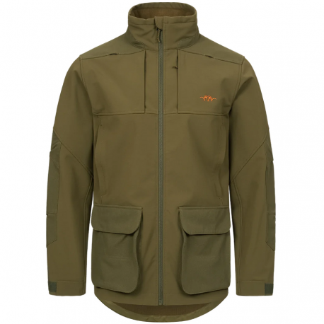 Jacheta softshell impermeabila barbati Blaser Tackle dark olive