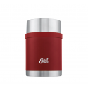 Termos mancare volum 750 ml, inoxidabil, Esbit Sculptor burgundy red
