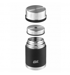 Termos pentru mancare, inoxidabil, volum 1000 ml, Esbit Sculptor negru