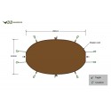 Patura hamac Underblanket DD Hammocks coyote brown