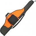 Husa carabina cu luneta montata Verney Carron negru / orange, 130 cm