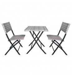 Set mobilier gradina masa si doua scaune Teesa Andy