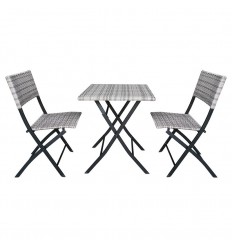 Set mobilier gradina masa si doua scaune Teesa Andy