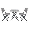 Set mobilier gradina masa si doua scaune Teesa Andy