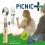 Set tacamuri picnic Opinel cu lingura, furculita, cutit
