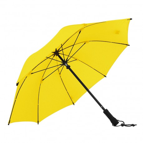 Umbrela de ploaie albastra Euroschirm Swing, Ø97cm, 305g, cu husa, rezistenta la vant 120km/h