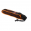 Umbrela de ploaie pliabila cu husa si busola Euroschirm Light Trek automatic, rezistenta vant 100 km/h, orange