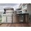 Modul bucatarie de exterior cu frigider si chiuveta ALL'GRILL 850M11