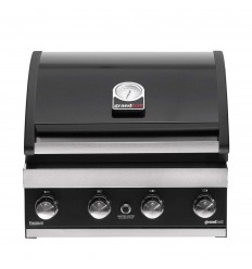 Gratar pe gaz cu 4 arzatoare din inox, incastrabil, gratare din fonta, Grandhall Premium GT4 K04000305A