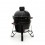 Gratar ceramic Kamado pe carbuni The Bastard Classic Compact, stand inclus, 78cm inaltime, diametru grila 33cm, BC105