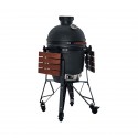 Gratar ceramic Kamado pe carbuni The Bastard Urban Medium, stand inclus, 114cm inaltime, diametru grila 42cm, BU103