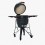 Gratar ceramic Kamado pe carbuni The Bastard Urban Medium, stand inclus, 114cm inaltime, diametru grila 42cm, BU103