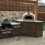Cuptor din caramida pe lemne traditional PortoForno Pizzaioli 100 cm accesorii incluse