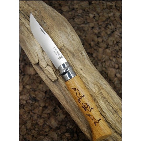 Opinel 8 Iepuri inox maner stejar