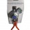 Set regulator de presiune gaz cu manometru si furtun cu filet 1 pe 4 Cadac 30mBar Overflow 8515-OF