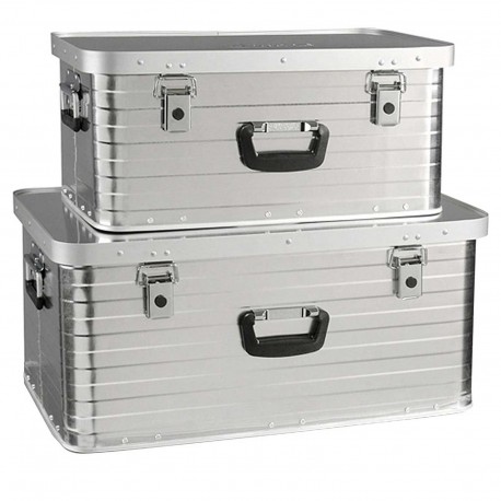 Set 2 cutii de aluminiu pentru depozitare 80 litri si 47 litri Enders Toronto 3902