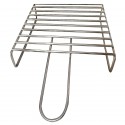 Gratar din inox pentru cuptor traditional pentru pizza pe lemne Maximus 32 x 27,5 x 6,5 cm
