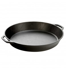 Tigaie adanca rotunda din fonta cu manere Lodge 43 cm L-17SK3