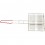 Accesoriu prajire carne patrat 22 cm, Activa 16350