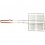 Accesoriu prajire carne patrat 22 cm, Activa 16350