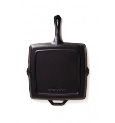 Tigaie grill patrata din fonta cu maner Camp Chef 28 cm CC-SK11R