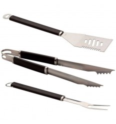 Set 3 ustensile din inox pentru gratar Char-Broil 7071