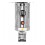 Incalzitor de terasa din inox tip ciuperca Brolly Activa 13860, 13KW