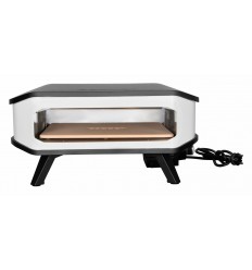 Cuptor pentru pizza electric, usa, piatra pizza, control digital al temperaturii Cozze 43 cm 17 inci 230 V / 2.200 W 90356