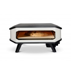 Cuptor pentru pizza electric, usa, piatra pizza, control digital al temperaturii Cozze 43 cm 17 inci 230 V / 2.200 W 90356