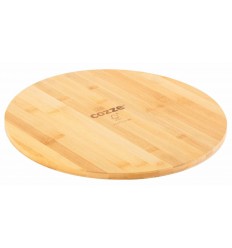 Tocator din bambus pentru pizza Cozze diametru 35 x 1,2 cm 90314