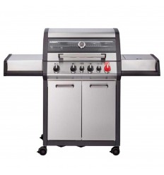 Gratar pe gaz, 4 arzatoare inox, arzator infrarosu, grile fonta, Enders Monroe Pro 4 SIK Turbo 837833
