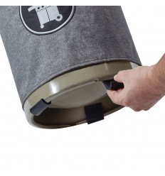 Husa neagra pentru butelie de gratar tip 11 kg 63 x 32 cm Enders 5117