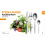 Set 24 tacamuri Fiskars Functional Form, otel inoxidabil