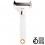 Dispozitiv pentru feliat branza moale Fiskars Functional Form, alb, 255 mm, 40 g