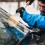 Perie si racleta pentru gheata Fiskars SnowXpert 670 mm, 221 g