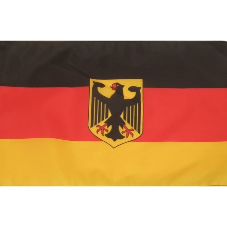 Steag Germania cu emblema 30x45 cm