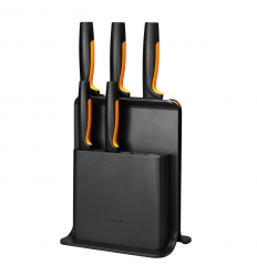 Set suport + 5 cutite Fiskars Functional Form
