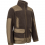 Jaheta barbati Blaser Sherpa fleece dark brown