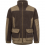 Jaheta barbati Blaser Sherpa fleece dark brown